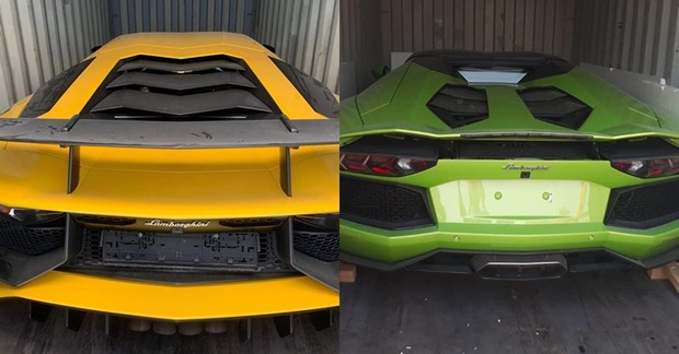 Bộ đôi Lamborghini Aventador cực độc cập bến Campuchia nhưng vị chủ nhân mới là điều bất ngờ?